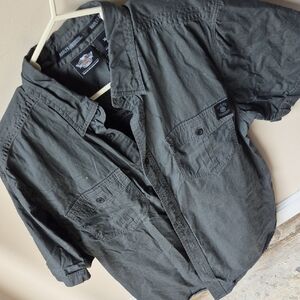 Men's Black Short Sleeve Jacket